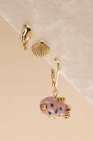 Carmen Ceramic Fish Earring Set