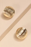 Leslie Textured Ball Stud Earrings
