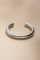 Mara Silver Sculpted Cuff Bracelet