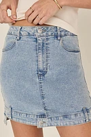 Aria Denim Mini Skirt