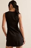 Marcy Button Down Mini Dress