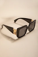 Annie Oversized Square Sunglasses