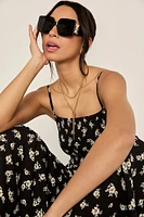 Annie Oversized Square Sunglasses