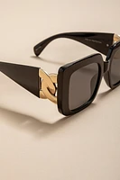 Annie Oversized Square Sunglasses