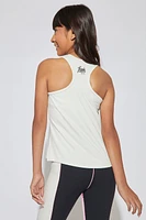 Hello Franki Heather Oat Racer Back Tank Top for girls