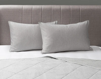 Cool Touch Pillowcases - Grey (Set of 2) - undefined