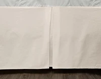 Cotton Twill Bedskirt - Driftwood - Queen