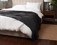 Muslin Gauze Blanket - Obsidian