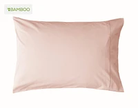 Bamboo Cotton Pillowcases - Blush (Set of 2) - King