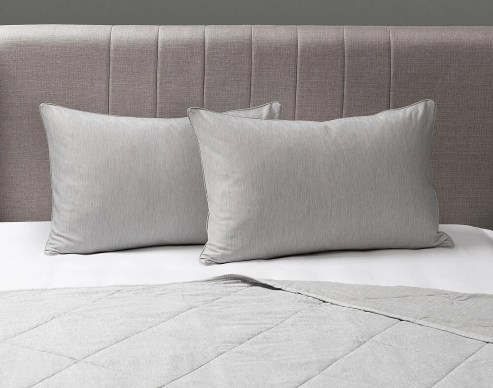Cool Touch Pillowcases - Grey (Set of 2) - undefined