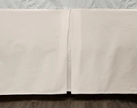 Cotton Twill Bedskirt - Driftwood - Queen