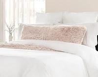 Frosted Lumbar Pillow - Woodrose