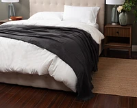 Muslin Gauze Blanket - Obsidian