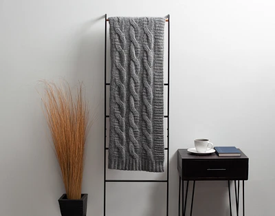 Fisher Knit Throw - Grey