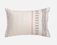 Gibson Pillow Sham (Sold Individually) by QE Home  (King, White)