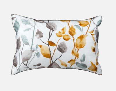 Villeray Pillow Sham (Sold Individually) by QE Home  (Queen, White)
