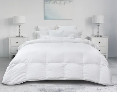 Cachet Hungarian Goose Down Duvet by QE Home  (Queen, White)