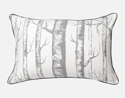 Birchgrove Pillow Sham (Sold Individually) by QE Home  (King, Grey)