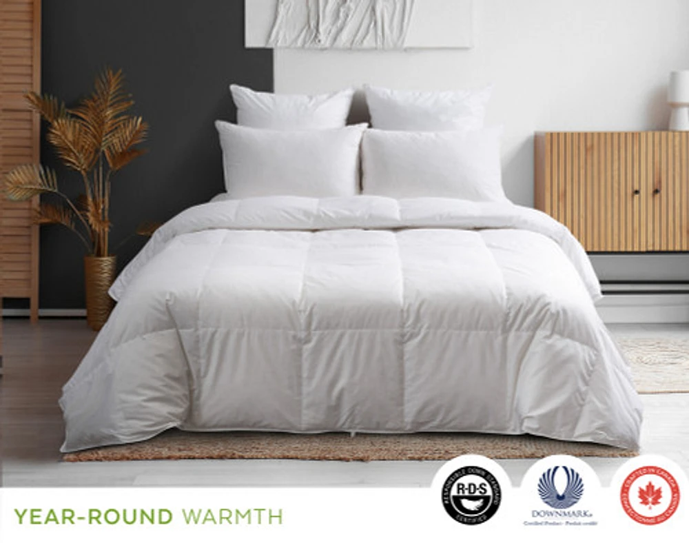 Prestige White Goose Down Duvet, Crafted