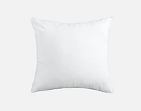 Square Cushion Insert, White, 18" x 18"