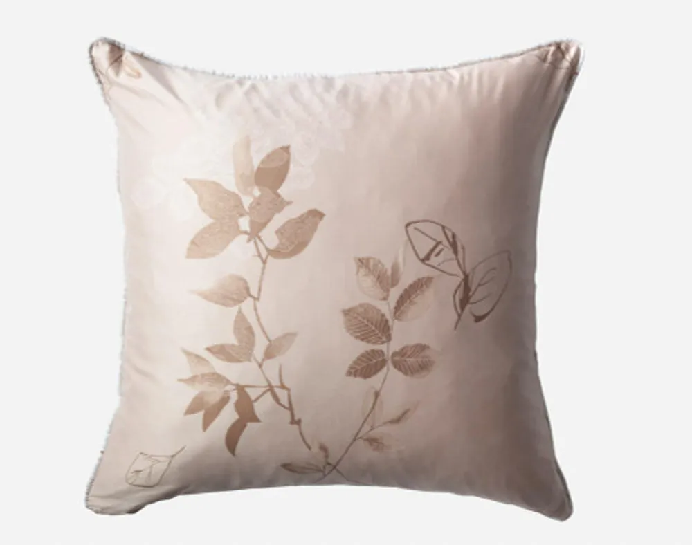 Alder Duvet Cover, Botanical, Beige,