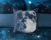 Supernova Square Cushion Cover, Scenic, Blue