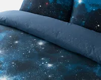 Supernova Duvet Cover, Scenic, Blue, King