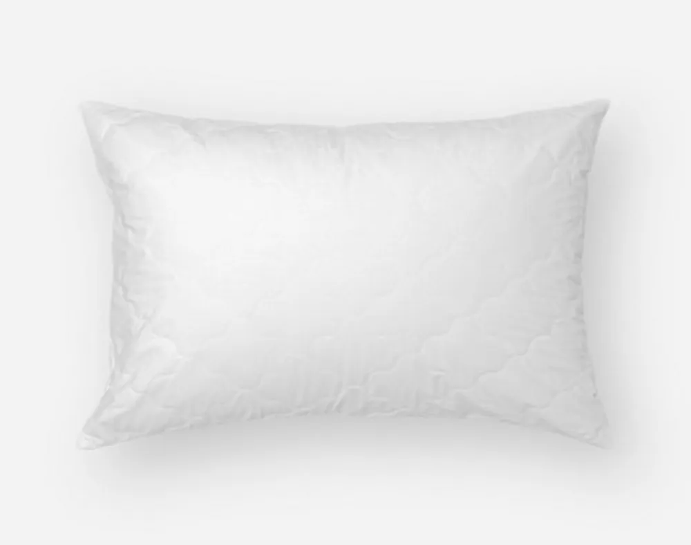 Quilted Pillow Protector, OEKO-TEX Certified, White,