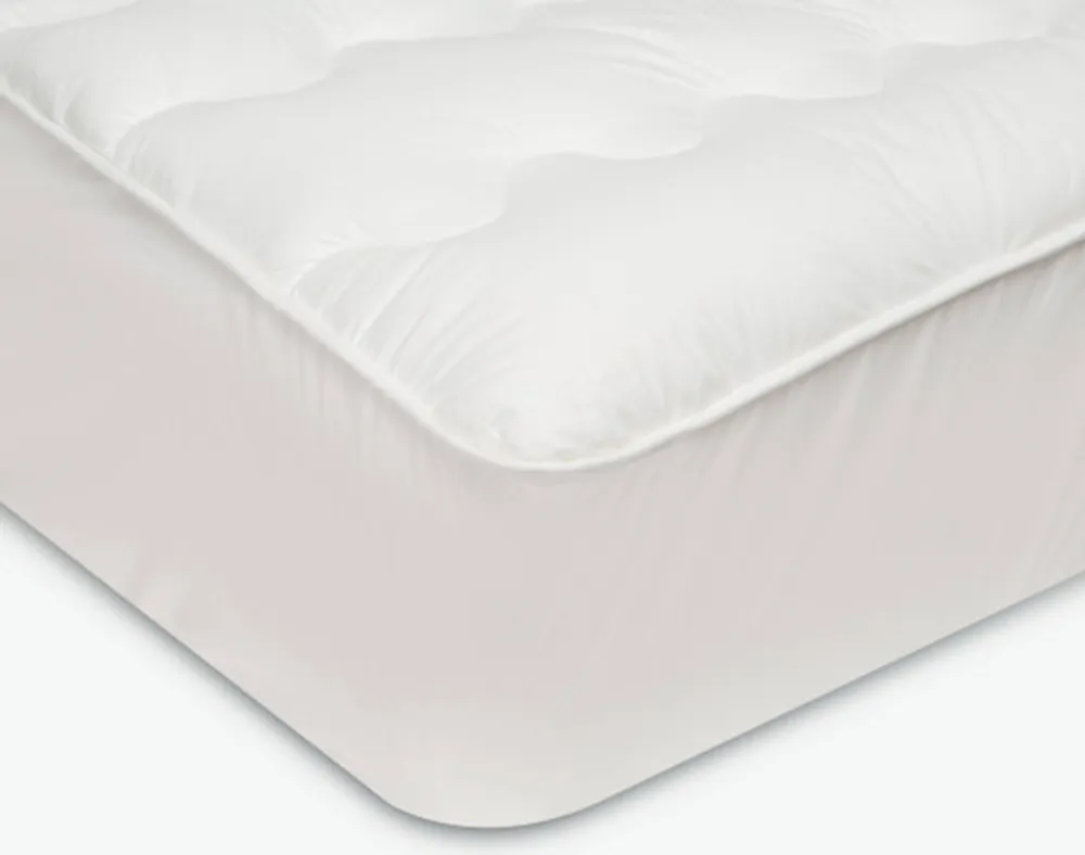 Pillow Top Mattress Protector, OEKO-TEX Certified, White,