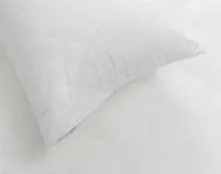 Silk Filled Pillow Protector, White,