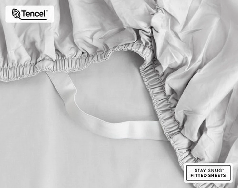 500TC Eucalyptus Luxe TENCEL Lyocell Sheet Set Fitted