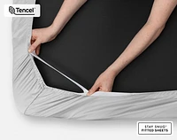500TC Eucalyptus Luxe TENCEL Lyocell Sheet Set Fitted