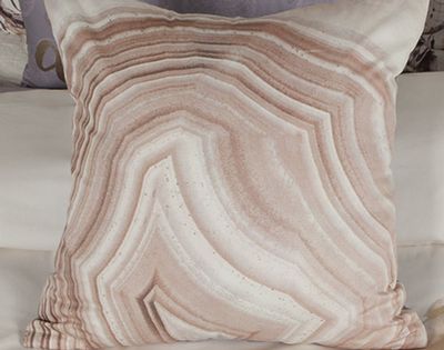 Dreamer Square Cushion Cover - FINAL SALE by QE Home  (Pink)