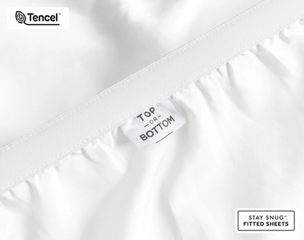 500TC Eucalyptus Luxe TENCEL Lyocell Sheet Set Fitted