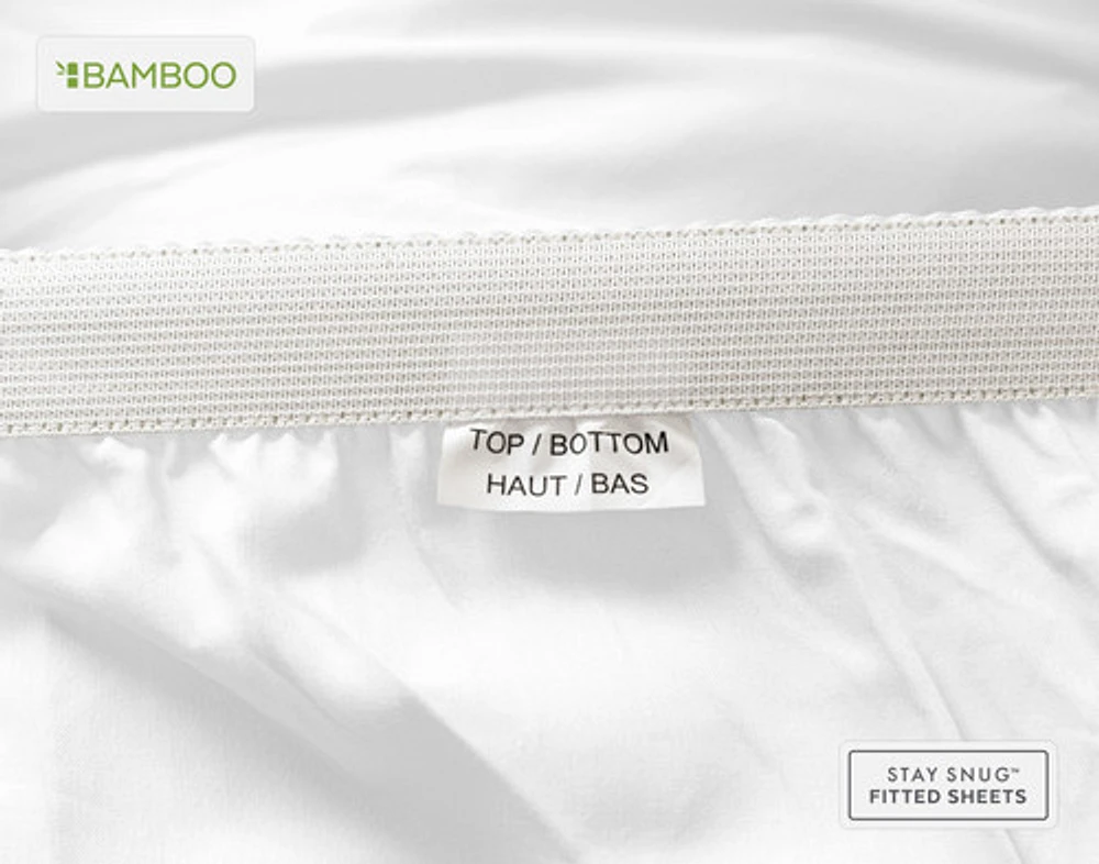310TC Bamboo Cotton Fitted Sheet
