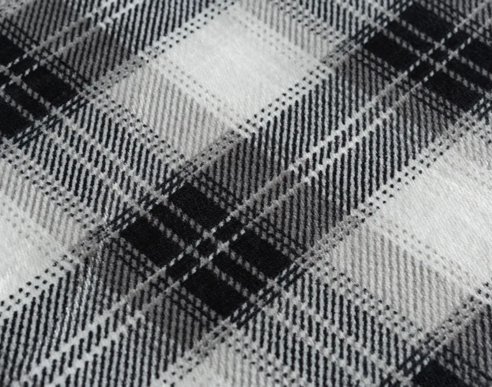 Plaid Sherpa Blanket