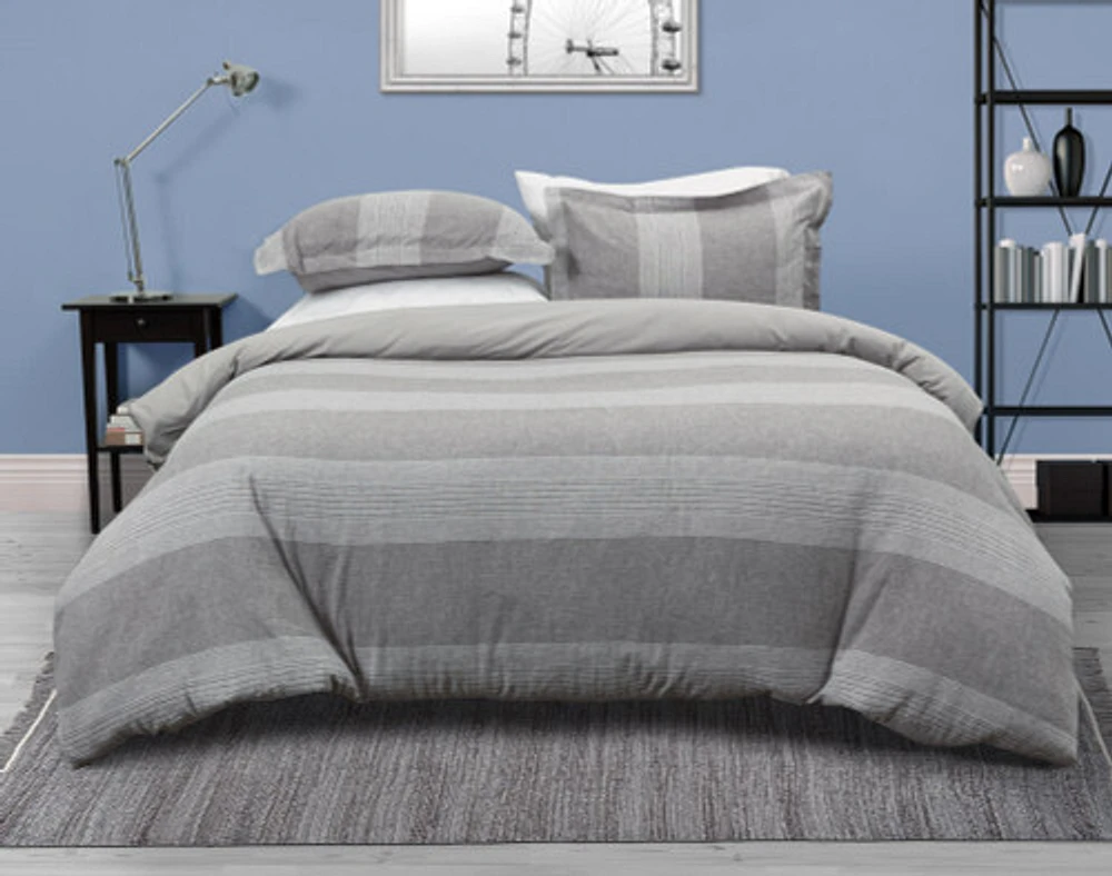 Linen Blend Duvet Cover Set