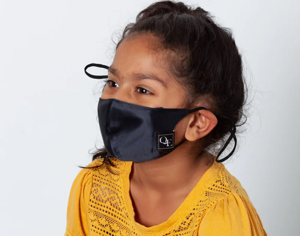 100% Silk Reusable Face Mask - Kids FINAL SALE