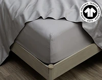 300TC Organic Cotton Fitted Sheet