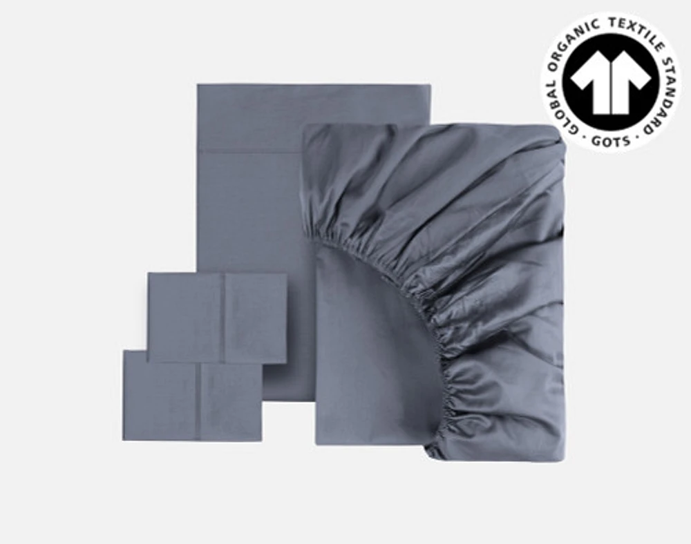 300TC Organic Cotton Sheet Set