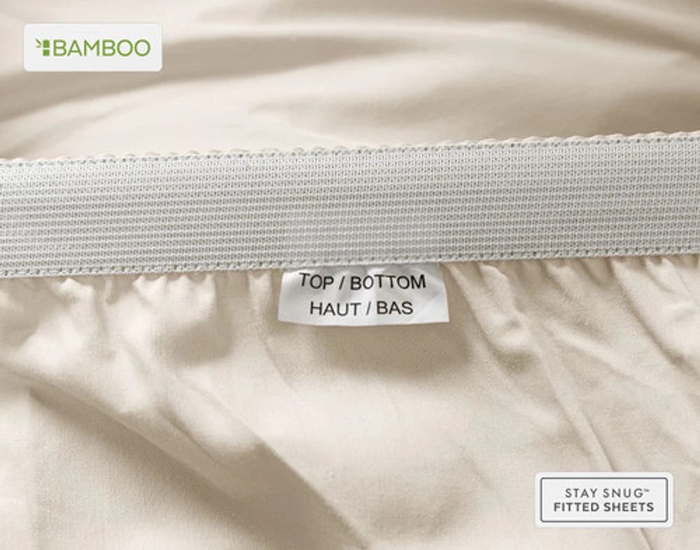 310TC Bamboo Cotton Fitted Sheet