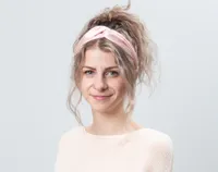 100% Mulberry Silk Twist Headband