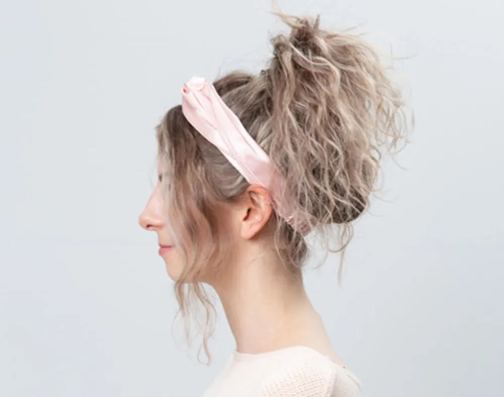 100% Mulberry Silk Twist Headband