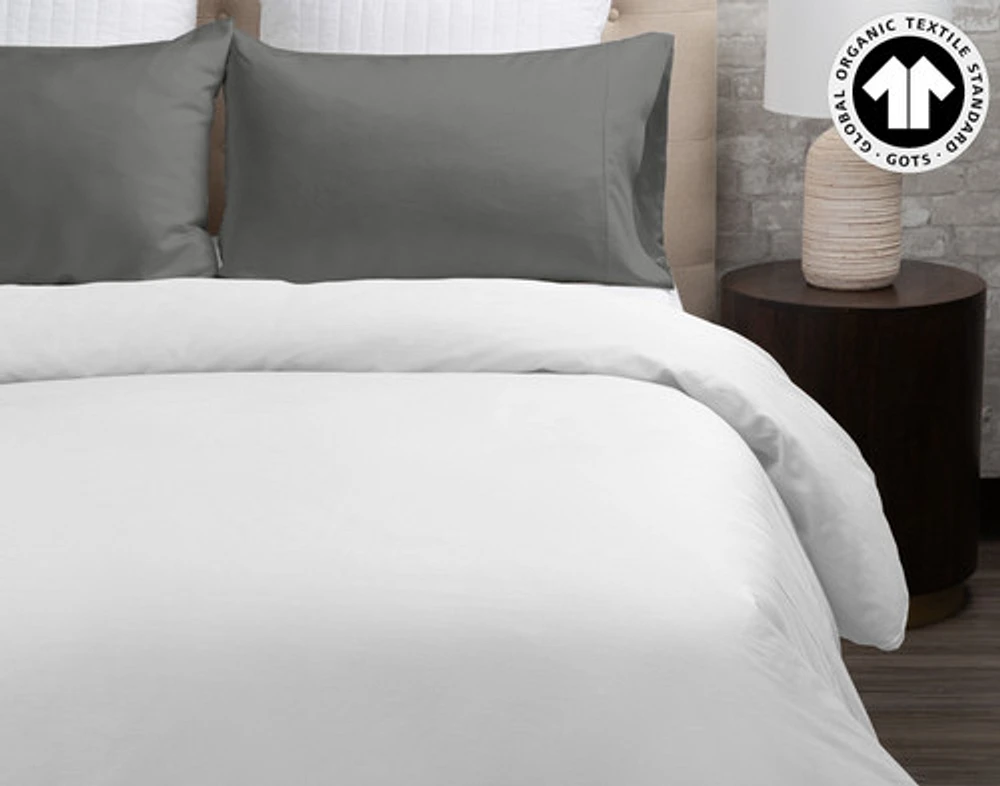 300TC Organic Cotton Duvet Cover