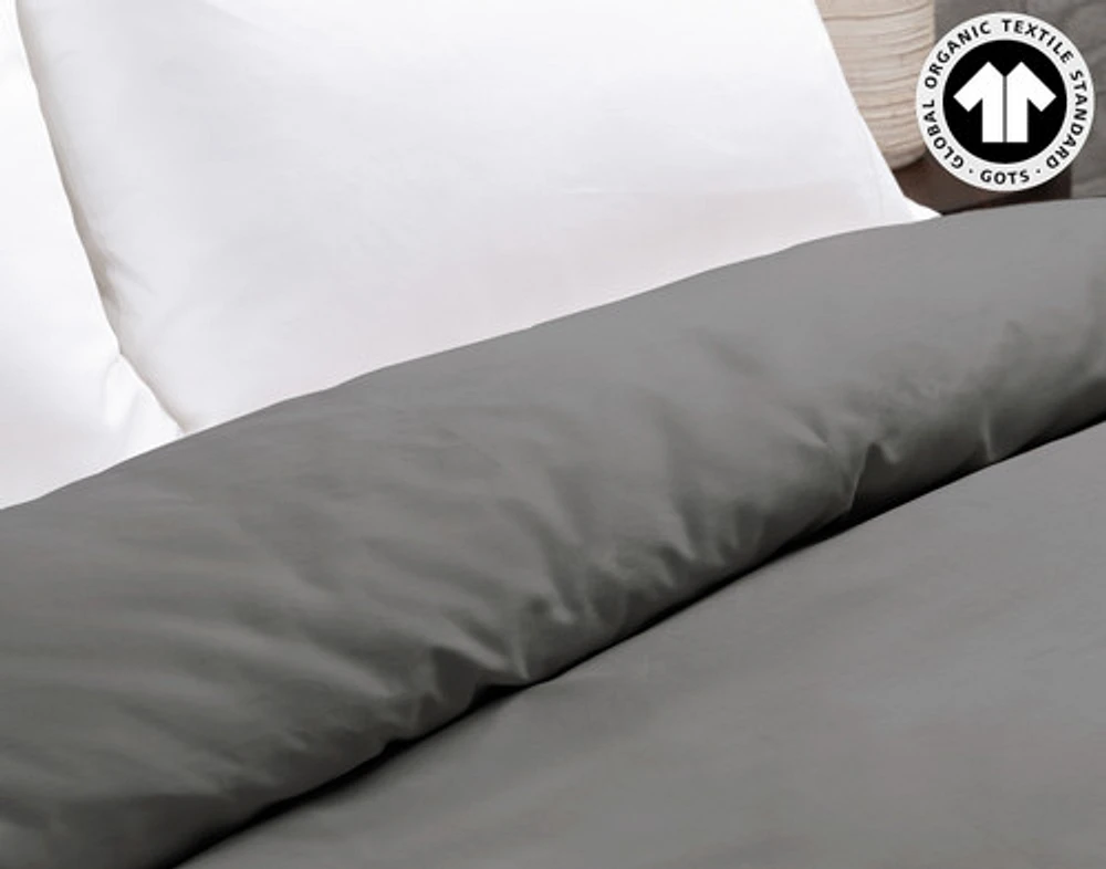 300TC Organic Cotton Duvet Cover