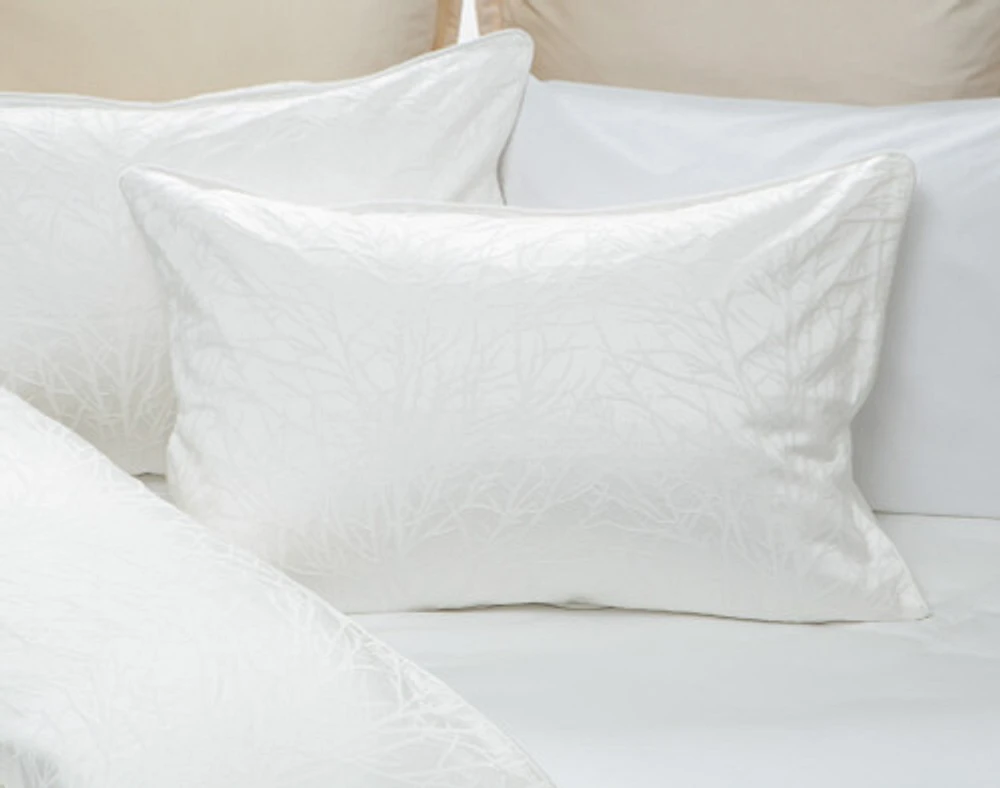 Blanchard Pillow Sham, Scenic, White,