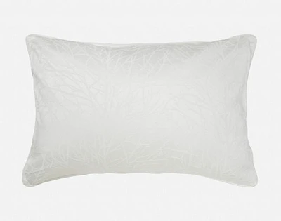 Blanchard Pillow Sham, Scenic, White,