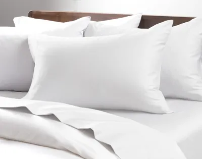 Cotton Percale Blend Pillowcases - White