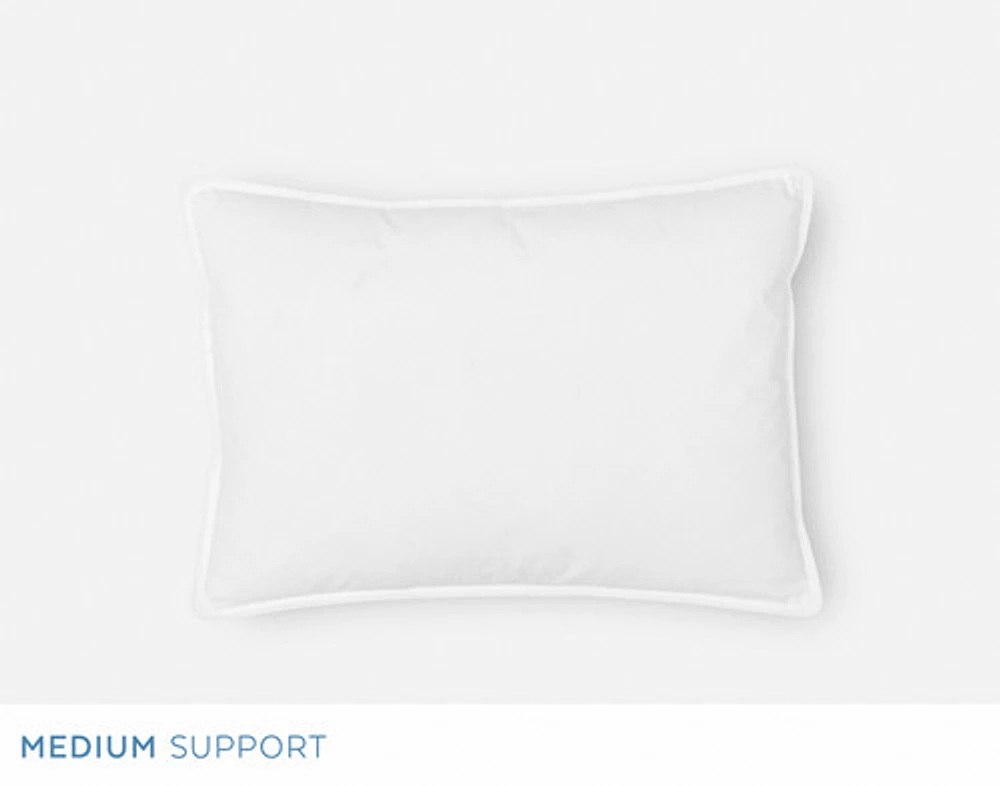 Petite Down Pillow, White