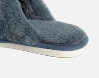 Faux Rabbit Plush Slippers